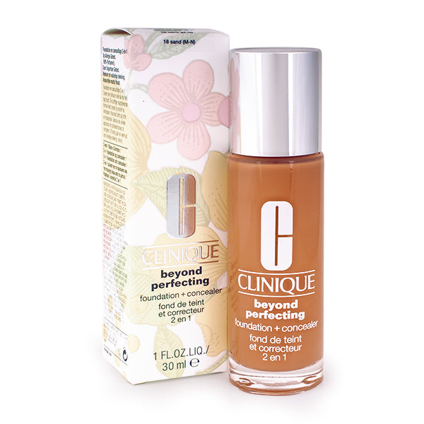 Clinique Beyond Perfecting Foundation +Concealer 18 Sand 30ml