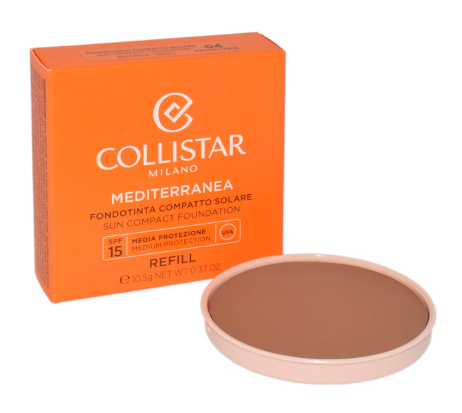 Collistar Mediterranea Sun Compact Foundation Spf15 04 Pantelleria Refill 10,5g
