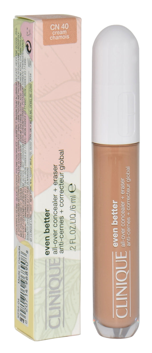 Clinique Even Better All Over Concealer + Eraser Cn 40 Cream Chamois 6ml