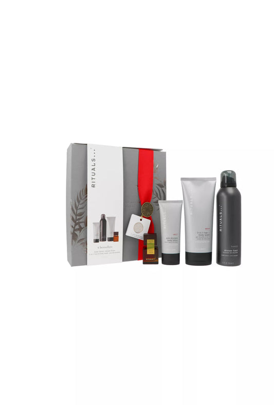 Zestaw Rituals Homme - Medium 2024 L`Essentiel Edp 15ml Homme Foaming Shower Gel 200ml + Sport Body Lotion 70ml + Sport Shower Gel 200ml