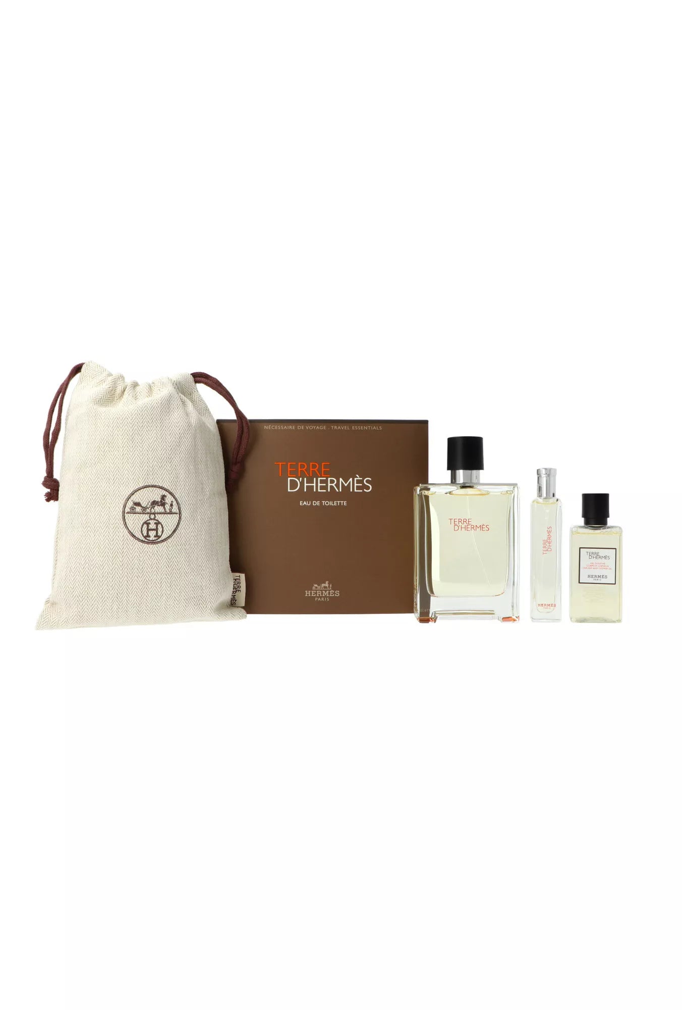 Zestaw Hermes Terre D`Hermes Edt 100ml + Edt 5ml + Shower Gel 40ml